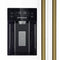 Salerno Espresso 36-Inch Side-by-Side Refrigerator, 20 Cu. Ft., Frost-Free, Ice & Water Dispenser, ENERGY STAR Certified