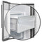Salerno 40-Inch Built-In Refrigerator, 20 cu.ft, Decorative Grill, ENERGY STAR Certified