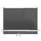 Salerno 40-Inch Built-In Refrigerator, 20 cu.ft, Decorative Grill, ENERGY STAR Certified