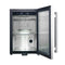 Asciutto 17-Inch Dry Aging Cabinet, 304, 1.84 cu.ft, LED Lighting, Adjustable Shelves