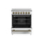 Paolo 30-Inch Freestanding Electric Range, , 4.38 cu.ft, True Convection Oven, Energy Efficient