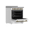 Paolo 30-Inch Freestanding Electric Range, , 4.38 cu.ft, True Convection Oven, Energy Efficient