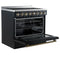 Paolo 36 Inch Freestanding Electric Range, , 5.44 cu.ft, True Convection Oven, Energy Efficient