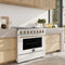 Paolo 36 Inch Freestanding Electric Range, , 5.44 cu.ft, True Convection Oven, Energy Efficient