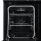Paolo 48 Inch Freestanding Electric Range in Black with Antique Brass, 6.7 cu.ft, True Convection Oven, Energy Efficient