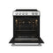 Leonardo Espresso 30-Inch Stainless Steel Electric Range, True Convection, Energy Efficient