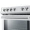 Leonardo Espresso 30-Inch Stainless Steel Electric Range, True Convection, Energy Efficient