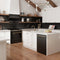 Leonardo Espresso 30-Inch Black Electric Range, True Convection, Energy Efficient