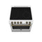Leonardo Espresso 30-Inch White Electric Range, True Convection, Energy Efficient