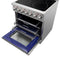 Massimo 30-Inch Freestanding Electric Range, True Convection Oven