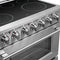 Massimo 36-Inch Freestanding Chef Door Electric Range, True Convection Oven
