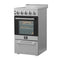 Pallerano 20 Inch Freestanding Electric Range, Compact Design