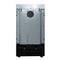 Pallerano 20 Inch Freestanding Electric Range in Black with Antique Brass, Compact Design