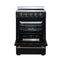 Loiano 24 Inch Freestanding Electric Range in Black