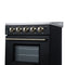 Loiano 24 Inch Freestanding Electric Range in Black