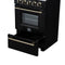 Loiano 24 Inch Freestanding Electric Range in Black
