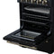 Loiano 24 Inch Freestanding Electric Range in Black