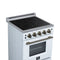 Loiano 24 Inch Freestanding Electric Range in White