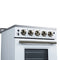 Loiano 24 Inch Freestanding Electric Range in White