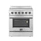 Galiano 30-Inch Freestanding Electric Range, True Convection, Energy Efficient