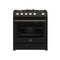Leonardo Espresso 30-Inch Gas Range, 5 Burners, 39,500 BTU, 5 cu.ft Convection Oven