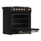 Leonardo Espresso 30-Inch Gas Range, 5 Burners, 39,500 BTU, 5 cu.ft Convection Oven