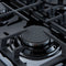 Leonardo Espresso 30-Inch Gas Range, 5 Burners, 39,500 BTU, 5 cu.ft Convection Oven