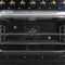 Antico 36-inch Dual Fuel Range, and Antique Brass, 6 Burners, 4.5 cu.ft. Convection Oven