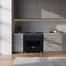 Massimo 36 Inch Freestanding Dual Fuel Range in with Antique Brass Accessories, 6 Burners, 5.36 cu. ft. Convection Oven
