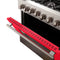 Galiano 36-Inch Freestanding Dual Fuel Range, 6 Burners, Double Convection Ovens, Door