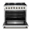 Galiano 36" Freestanding Dual Fuel Range in