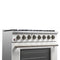 Galiano 36" Freestanding Dual Fuel Range in