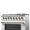 Galiano 36" Freestanding Dual Fuel Range in