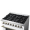 Galiano 36" Freestanding Dual Fuel Range in