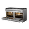 Galiano 60-Inch Freestanding Dual Fuel Range, 10 Burners, Double Convection Ovens