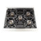 Capriasca 30-Inch Freestanding Dual Fuel Range, 4 Burners, True Convection Oven