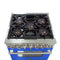 Capriasca 30-Inch Freestanding Dual Fuel Range, 4 Burners, True Convection Oven, Door