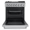 Lazio 30-Inch Freestanding Dual Fuel Range, 5 Burners, True Convection Oven