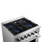 Marco 30-Inch Dual Fuel Range, , 4 Burners, 37,000 BTU, True Convection Oven, Energy Efficient