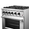 Marco 30-Inch Dual Fuel Range, , 4 Burners, 37,000 BTU, True Convection Oven, Energy Efficient