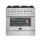 Marco 36-Inch Dual Fuel Range, , 6 Burners, 67,000 BTU, True Convection Oven, Energy Efficient