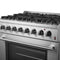 Marco 36-Inch Dual Fuel Range, , 6 Burners, 67,000 BTU, True Convection Oven, Energy Efficient