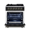 Massimo 30-Inch Freestanding Gas Range, 5 Burners, True Convection Oven
