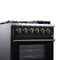 Massimo 30-Inch Freestanding Gas Range, 5 Burners, True Convection Oven