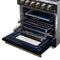 Massimo 30-Inch Freestanding Gas Range, 5 Burners, True Convection Oven