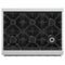 Massimo 36-Inch Freestanding Gas Range, 6 Sealed Burners, Convection Oven, Energy Efficient