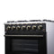 Massimo 36-Inch Freestanding Gas Range, 6 Sealed Burners, Convection Oven, Energy Efficient