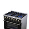 Massimo 36-Inch Freestanding Gas Range, 6 Sealed Burners, Convection Oven, Energy Efficient