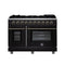 Massimo 48-Inch Freestanding Gas Range, 8 Burners, True Convection Oven