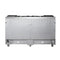 Massimo 60-Inch Freestanding Gas Range, 10 Burners, True Convection Oven